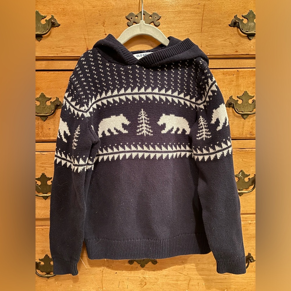 Boys winter sweater size 8 Old Navy